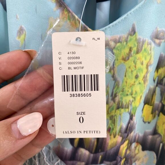 Anthropologie Sachin + Babi Women’s 0 Rainflower Lace Maxi Dress Floral Coquette - Picture 5 of 14